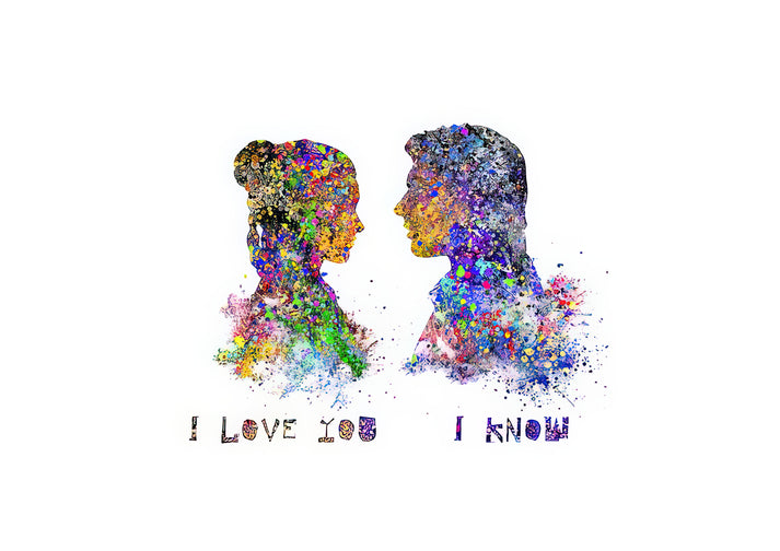 I Love You I Know Art Print | Premium Fine Art Reproduction | RedKalion