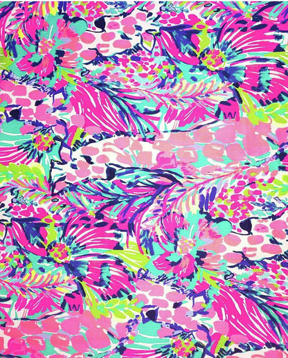 Lilly Pulitzer Print: Monogrammed #4 Art Print | RedKalion