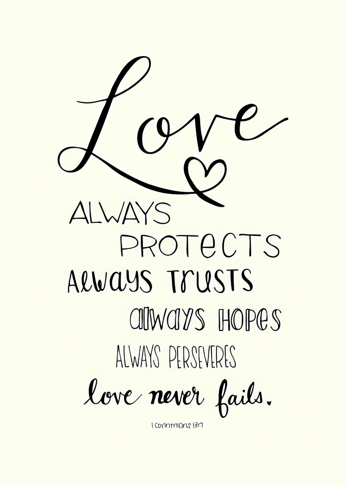 Love Always Art Print | Premium Fine Art Reproduction | RedKalion