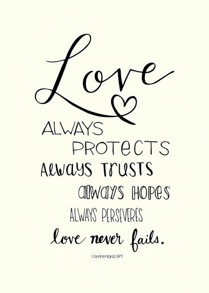 Love Always Art Print | Premium Fine Art Reproduction | RedKalion