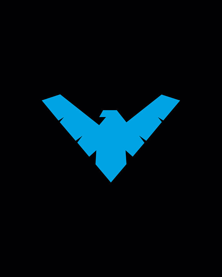 Nightwing Logo Art Print | Premium Fine Art Print | RedKalion