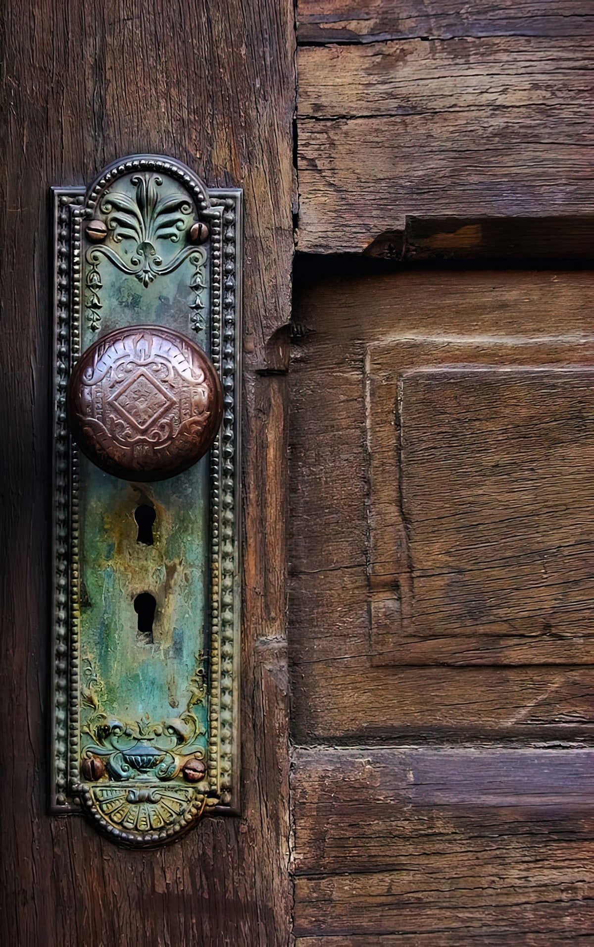 Old Vintage Door Knobs Art Print | Museum-Quality Fine Art Print | RedKalion