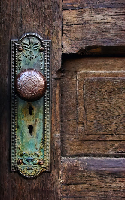 Old Vintage Door Knobs Art Print | Museum-Quality Fine Art Print | RedKalion