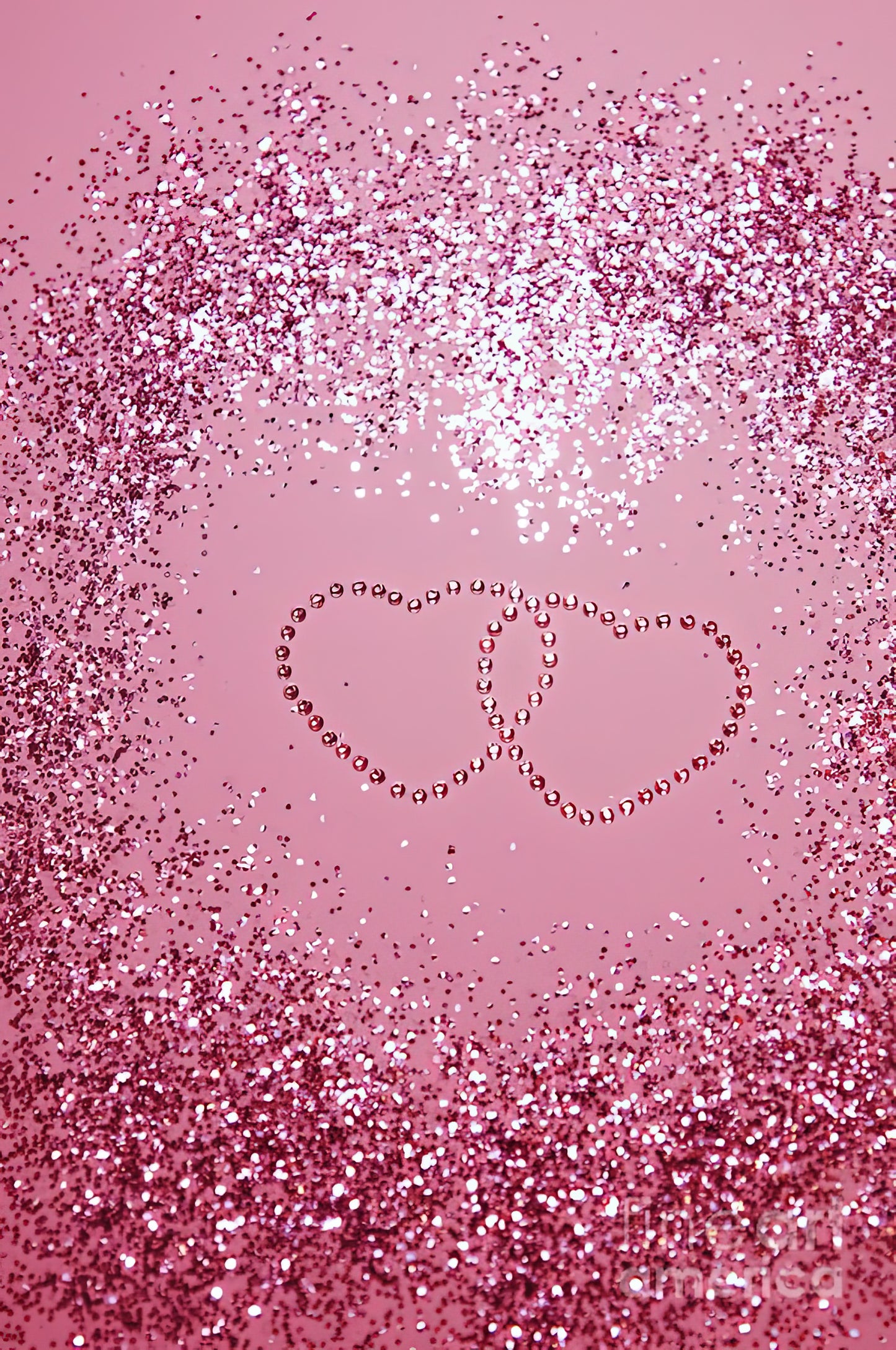Sparkling Hearts Art Print | Premium Fine Art Print | RedKalion