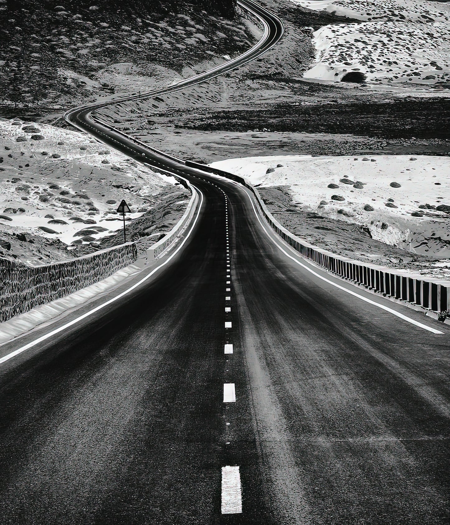 The Long And Winding Road Art Print | Premium Fine Art Reproduction | RedKalion