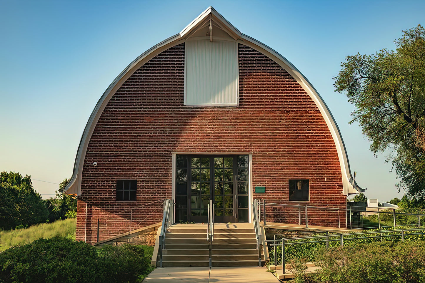 The Thompson Barn at Sunrise - Lenexa Kansas Fine Art Print | RedKalion