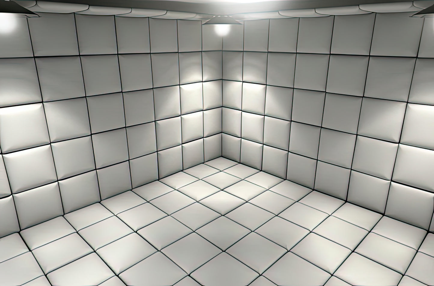 White Padded Cell #5 Fine Art Print | RedKalion
