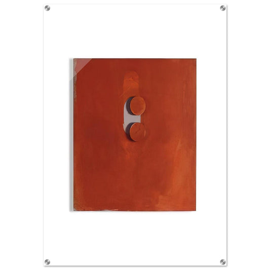 TABLETTENBILD 1966 - BLINKY PALERMO Acrylic Print - 70x100 cm / 28x40″ inches
