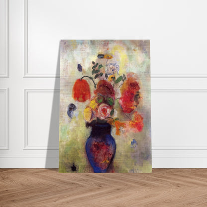 BOUQUET OF FLOWERS 3 - Odilon Redon Brushed Aluminum Print - 70x100 cm / 28x40 inches | Odilon Redon Aluminum Print | Odilon Redon Prints