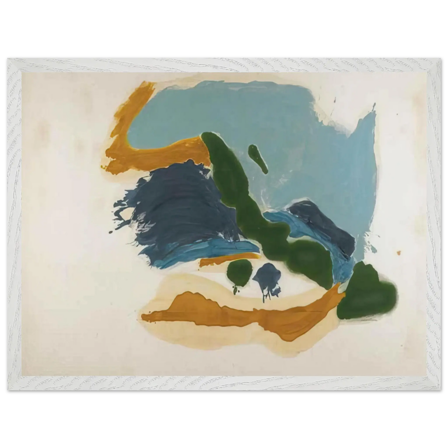 Helen Frankenthaler - Tuscany - 1963 Wall art - 30x45 cm / 12x18 Inches - Fine Art Poster - -