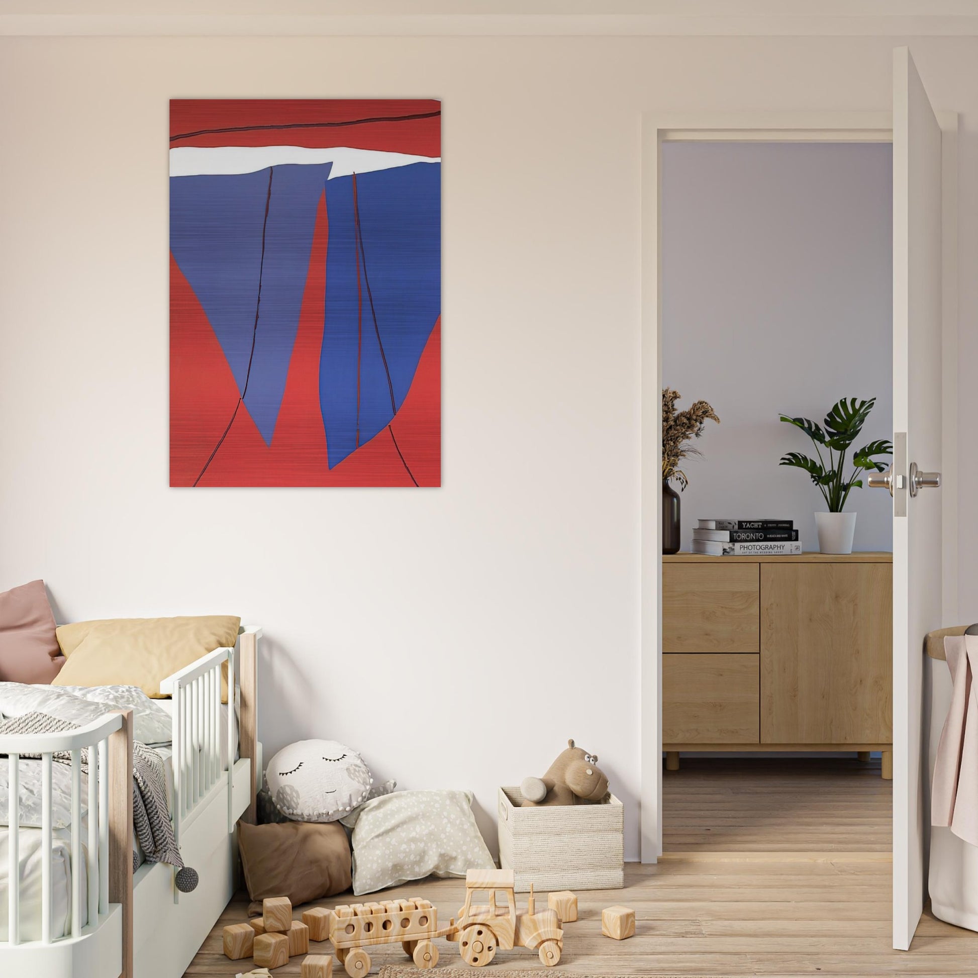 Spring - 1984 - Ray Parker Brushed Aluminum Print - 70x100 cm / 28x40 inches | Ray Parker Aluminum Print | Ray Parker Prints