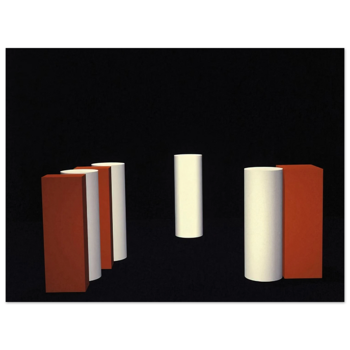 Lygia Pape - Ballet Neoconcreto # 1 - 1958  75x100 cm / 30x40inches Fine Art Poster