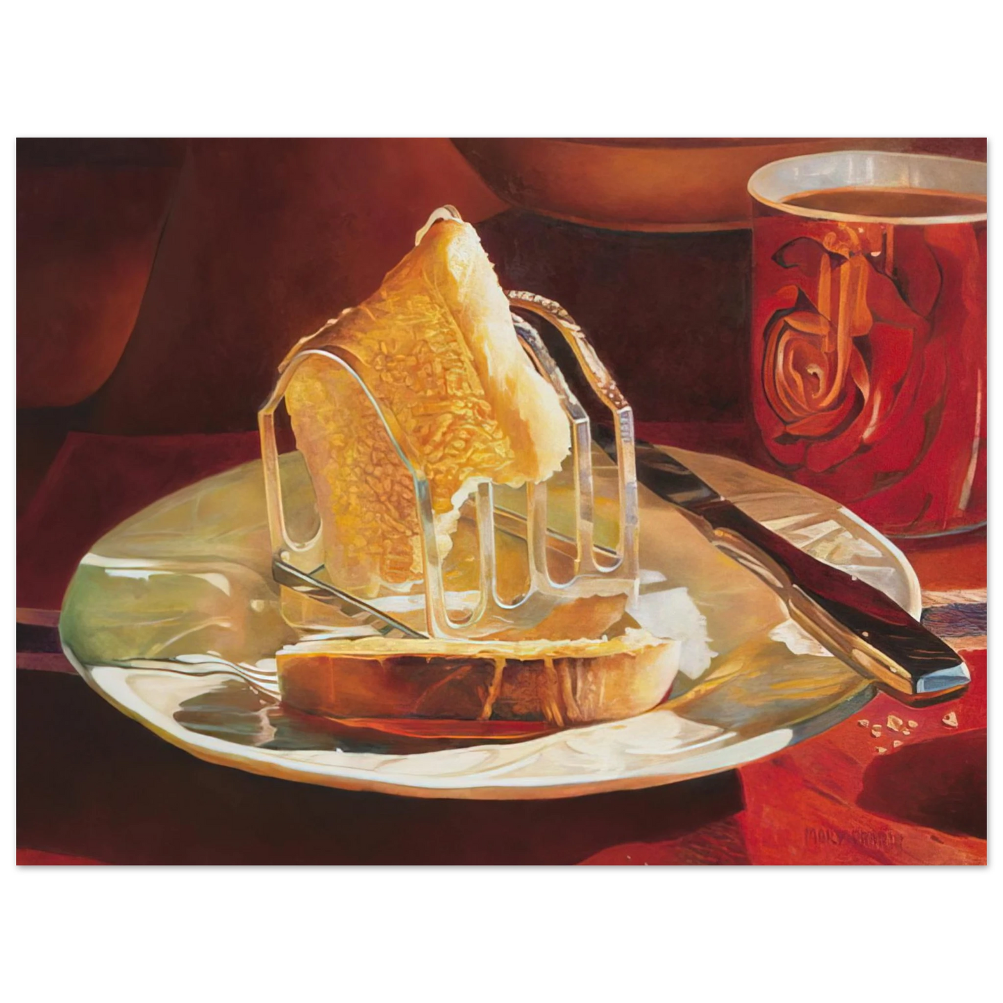 Mary Pratt - Between the Dark and the Daylight - 2011  75x100 cm / 30x40inches Fine Art Poster