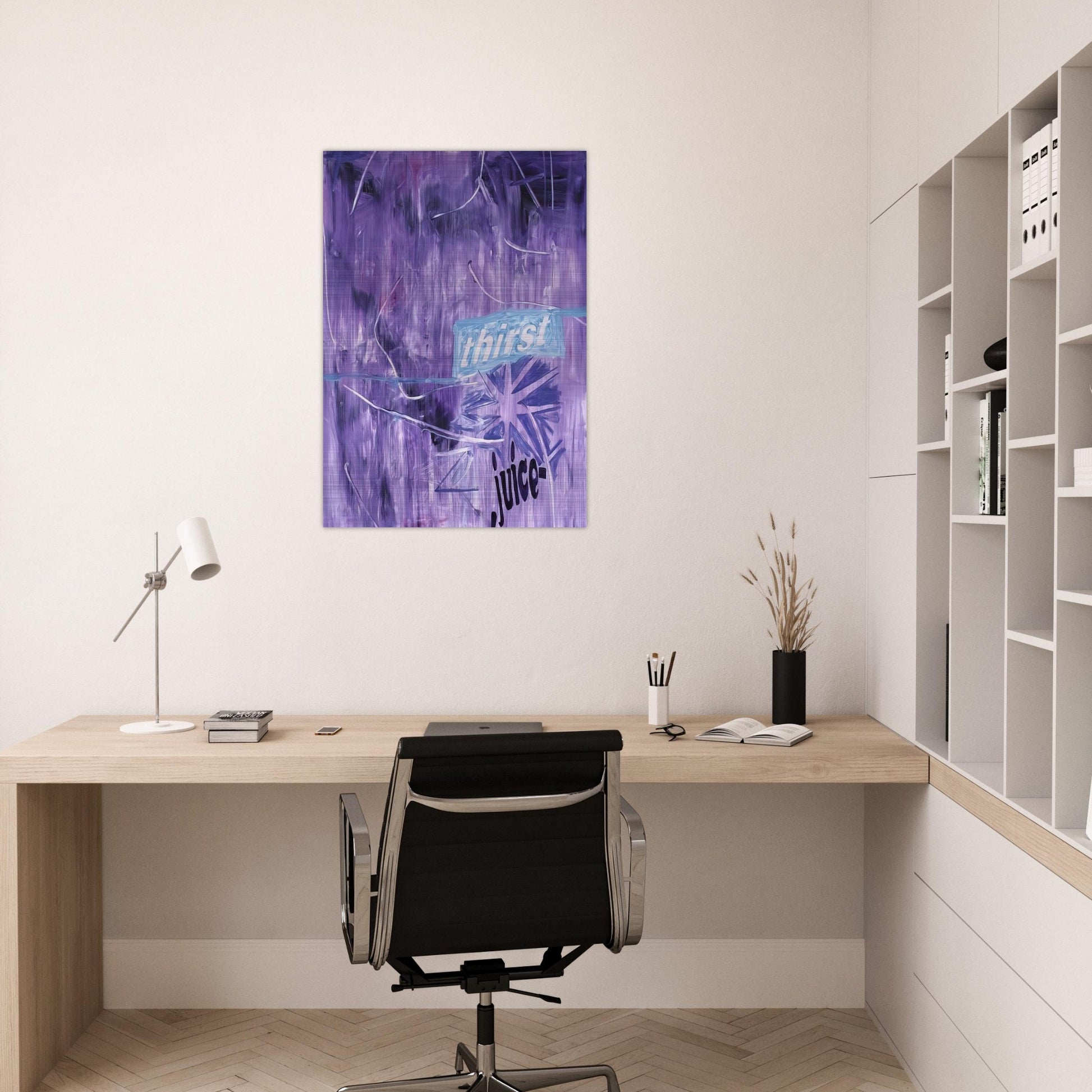 Halbzeit - 2002 - Michel Majerus Brushed Aluminum Print - 70x100 cm / 28x40 inches | Michel Majerus Aluminum Print | Michel Majerus Prints
