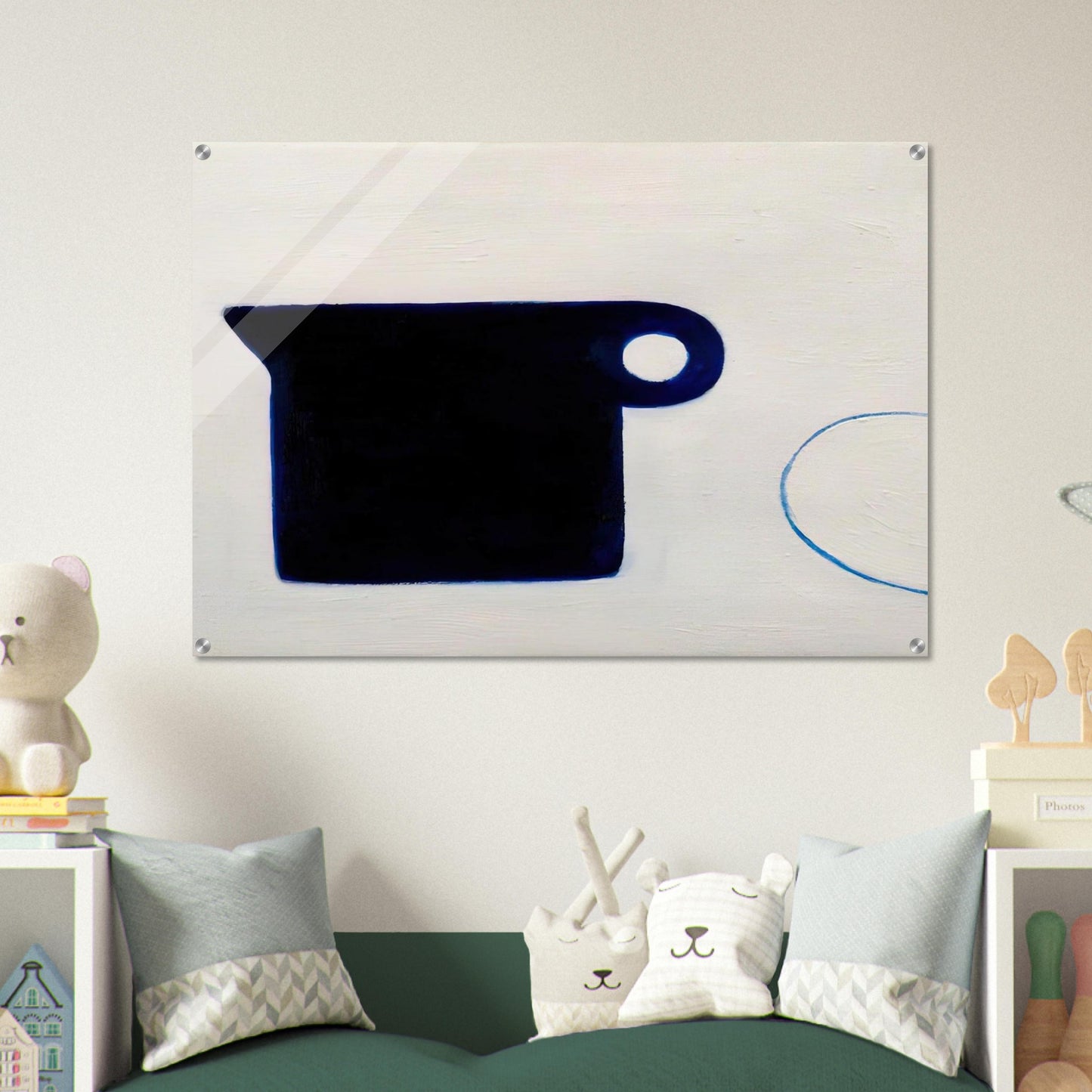Poem for a Jug No.4 - 1980 - William Scott Acrylic Print - 70x100 cm / 28x40″ inches