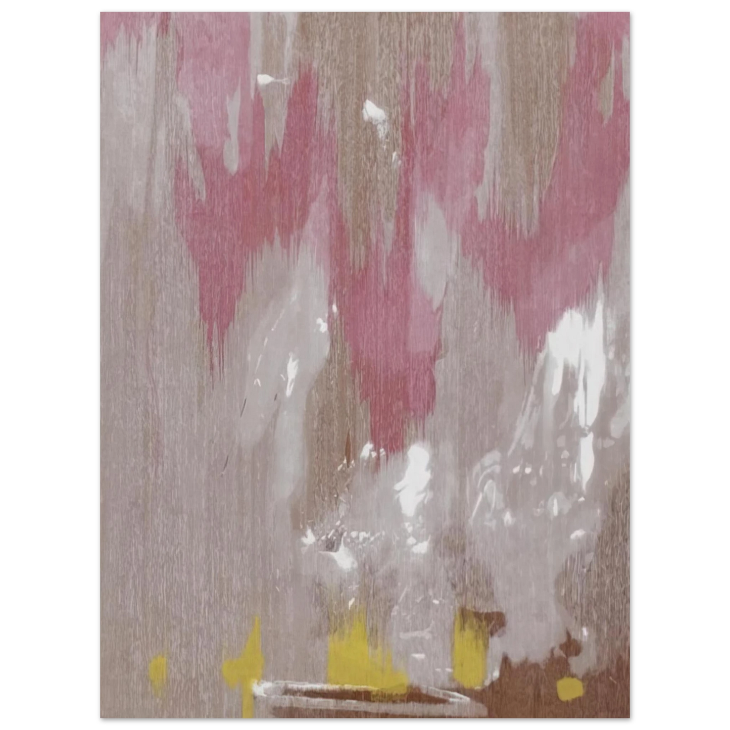 Helen Frankenthaler - Tales of Genji IV - 1998 Wall art - 27x35 cm / 11x14 inches - Fine Art Poster-canvas - -