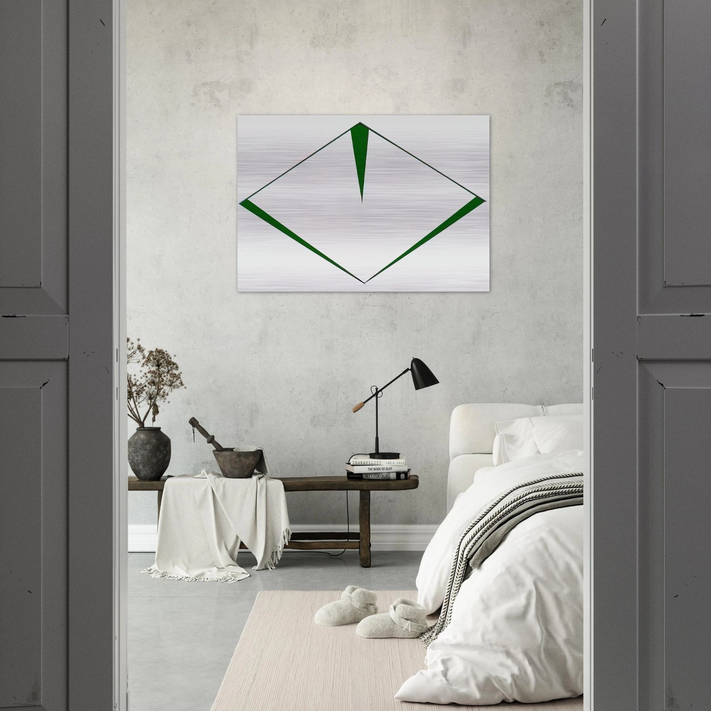 Irlanda - 1952 - Carmen Herrera Brushed Aluminum Print - 70x100 cm / 28x40 inches | Carmen Herrera Aluminum Print | Carmen Herrera Prints