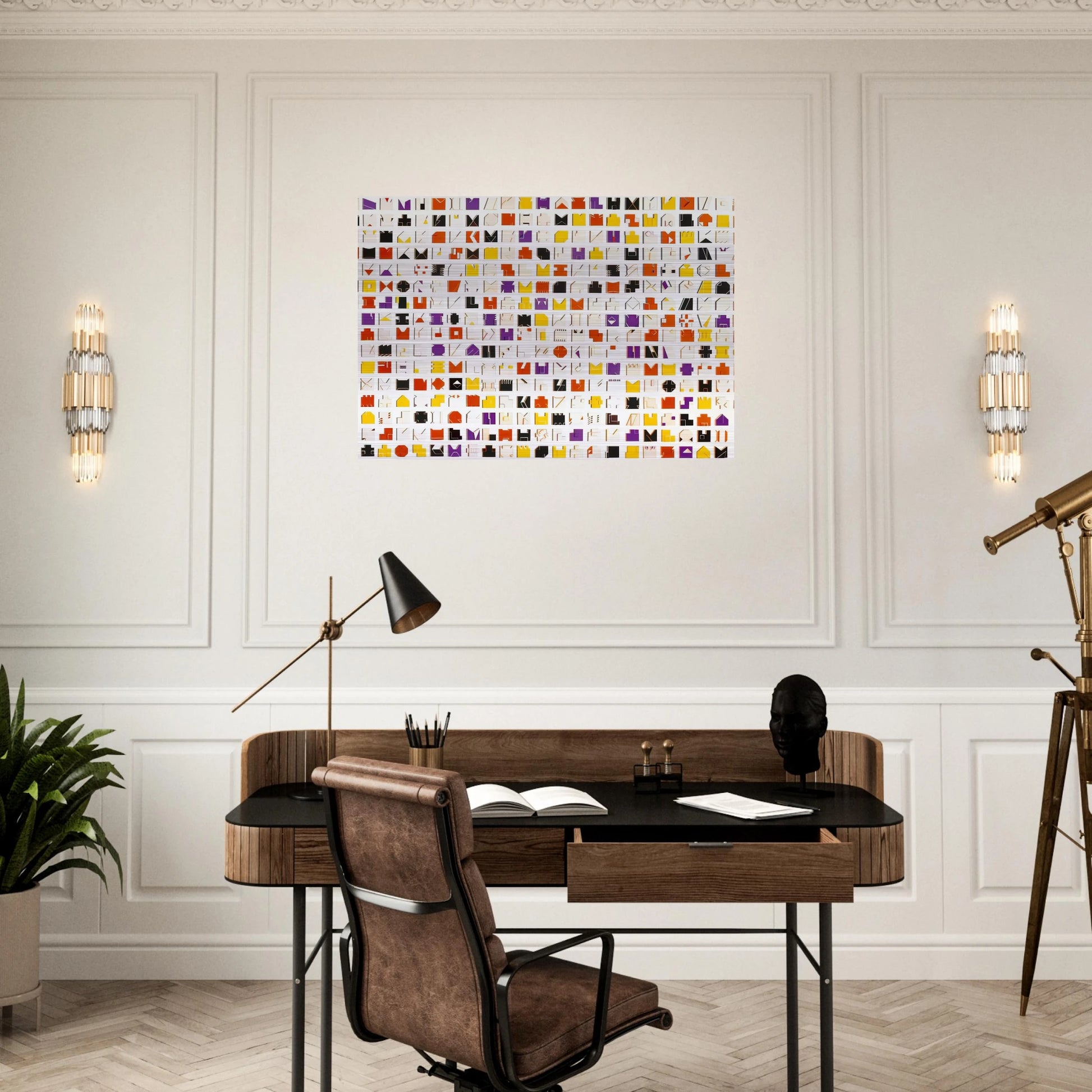 Book of Time - 1961 - Lygia Pape Brushed Aluminum Print - 70x100 cm / 28x40 inches | Lygia Pape Aluminum Print | Lygia Pape Prints