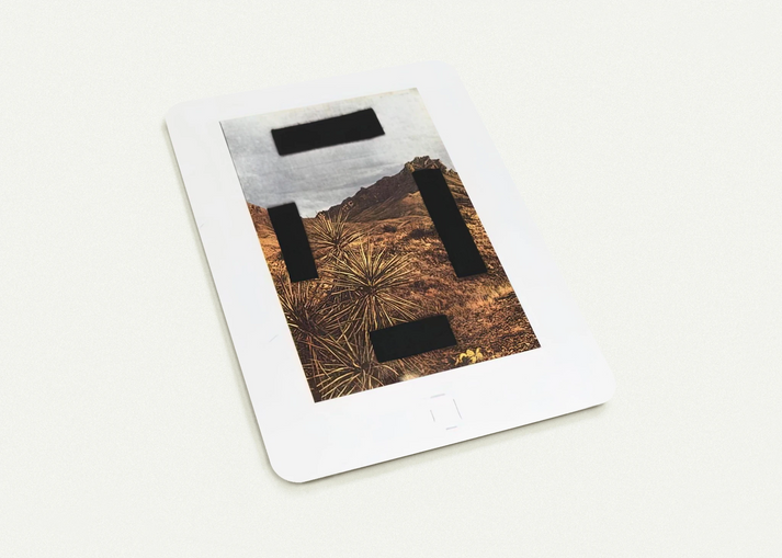 NOOSE AROUND YOUR NECK COUNTRY CITYSCAPES SERIES 2001 By Edward Ruscha Pack of 10 Post Cards | Edward Ruscha Post Cards | A6 (10.5 x 14.8 cm) - 4.1 x 5.8 inches