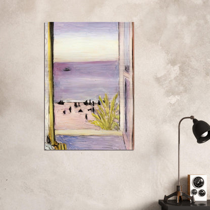 THE OPEN WINDOW 1921 - Henri Matisse Brushed Aluminum Print - 70x100 cm / 28x40 inches | Henri Matisse Aluminum Print | Henri Matisse Prints