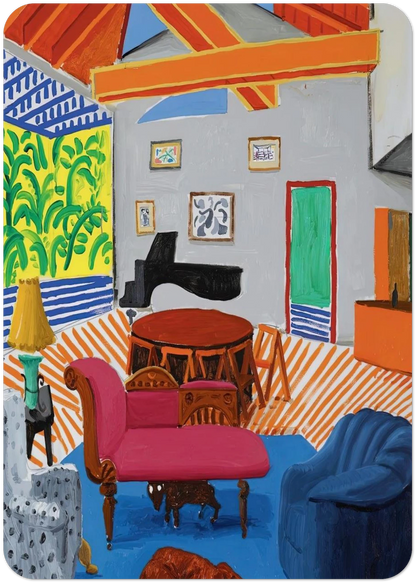 David Hockney By David Hockney Pack of 10 Post Cards | David Hockney Post Cards | A6 (10.5 x 14.8 cm) - 4.1 x 5.8 inches
