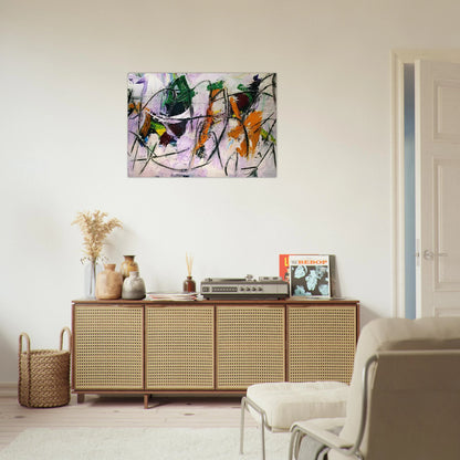 Erg Series - 1977 - Alexander Liberman Brushed Aluminum Print - 70x100 cm / 28x40 inches | Alexander Liberman Aluminum Print | Alexander Liberman Prints