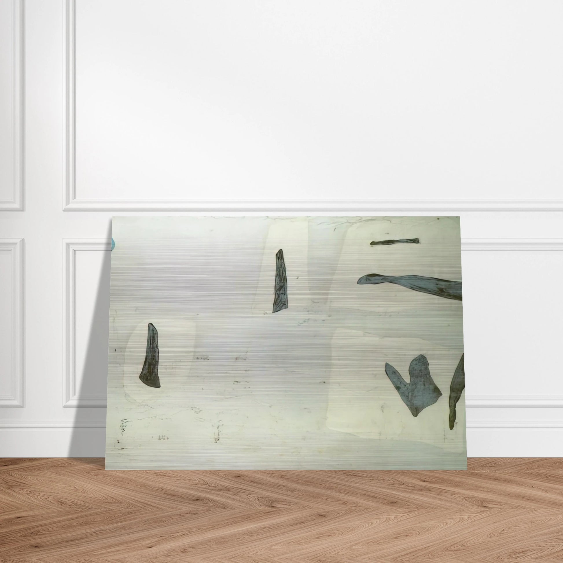 ABSTRACT COMPOSITION - Salvador Dali Brushed Aluminum Print - 70x100 cm / 28x40 inches | Salvador Dali Aluminum Print | Salvador Dali Prints