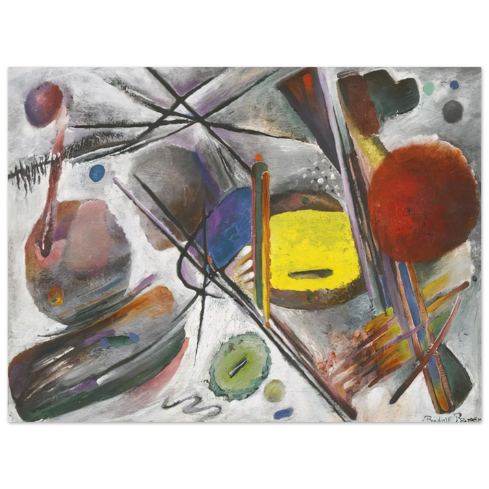Rudolf Bauer - UNTITLED 1919  75x100 cm / 30x40inches Fine Art Poster