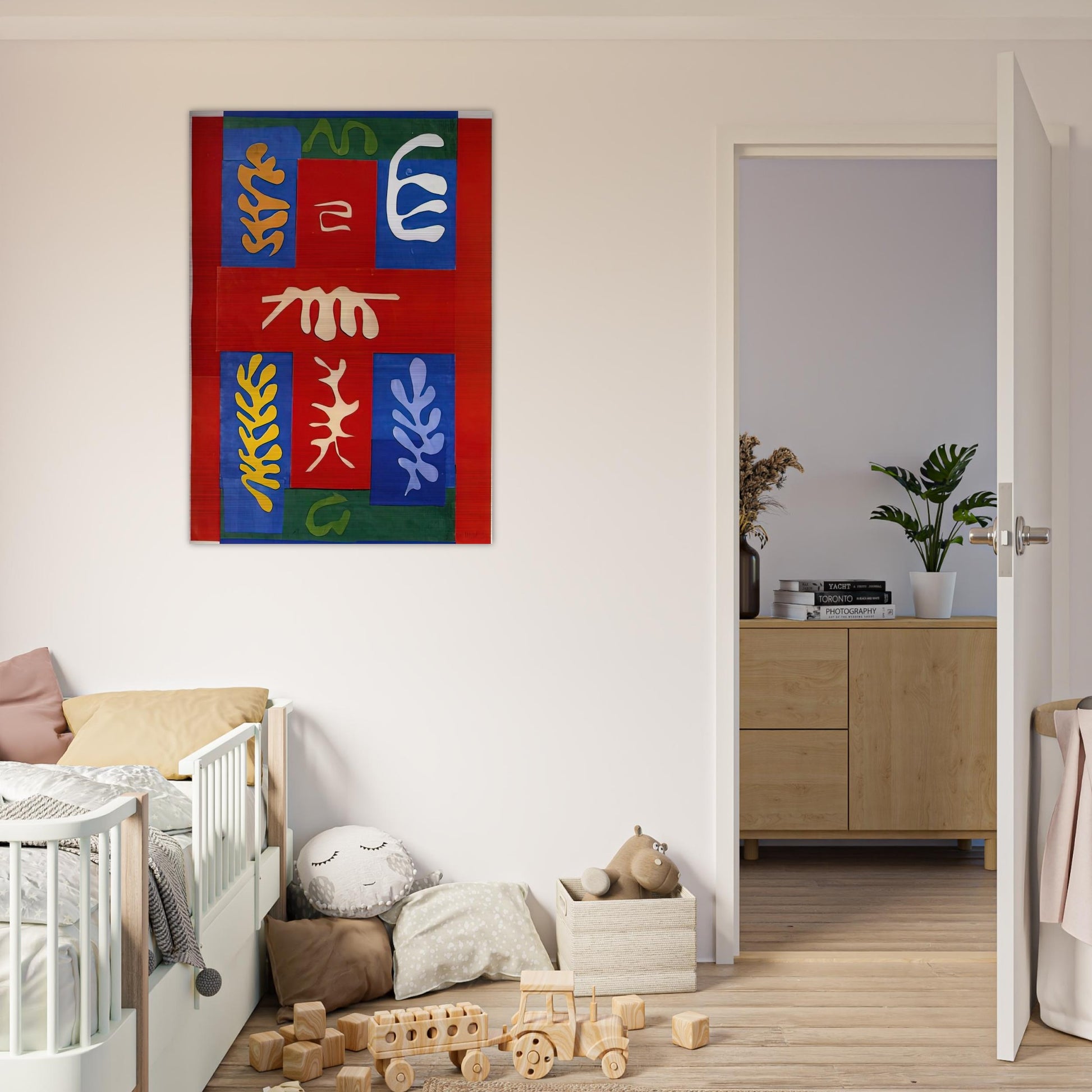 CUT OUTS 4 - Henri Matisse Brushed Aluminum Print - 70x100 cm / 28x40 inches | Henri Matisse Aluminum Print | Henri Matisse Prints
