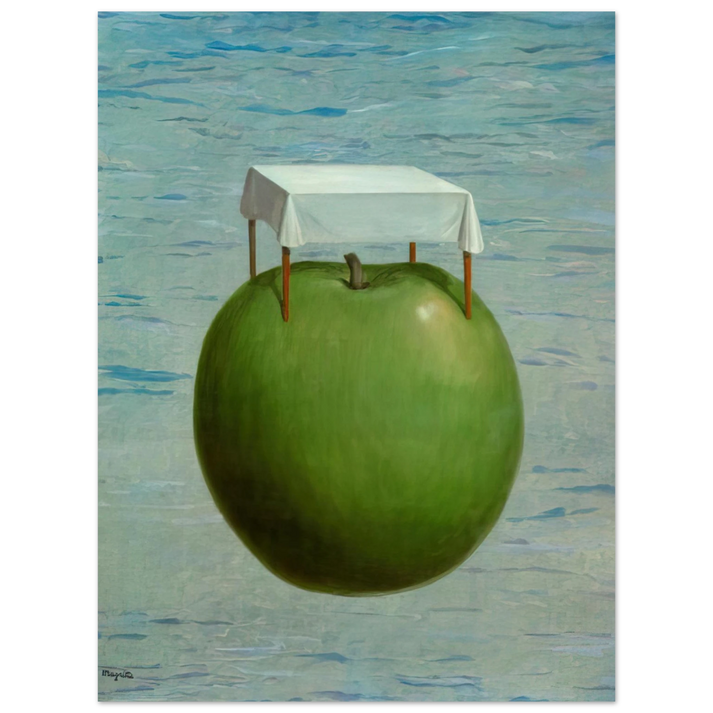 Rene Magritte - FINE REALITIES 1964  75x100 cm / 30x40inches Fine Art Poster