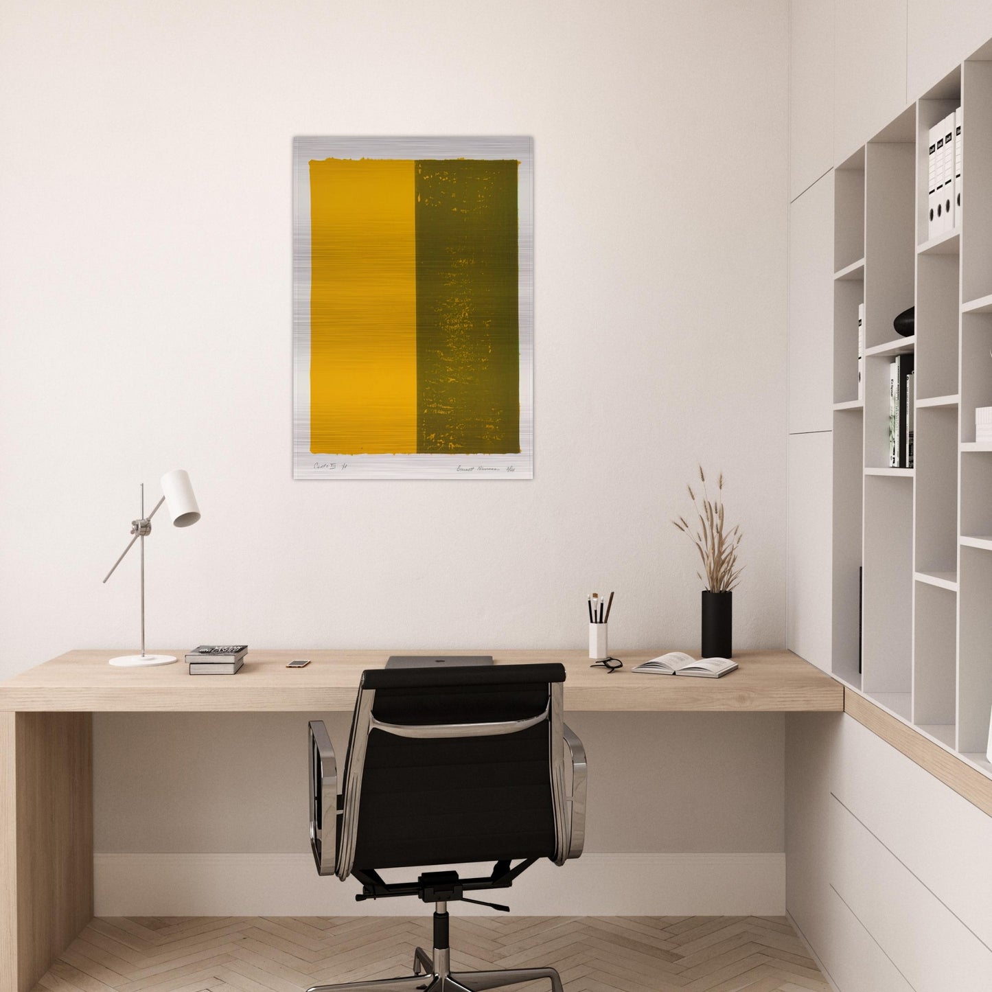 Canto XIII - Barnett Newman Brushed Aluminum Print - 70x100 cm / 28x40 inches | Barnett Newman Aluminum Print | Barnett Newman Prints