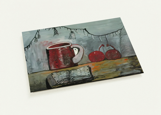 CURTAIN By Philip Guston Pack of 10 Post Cards | Philip Guston Post Cards | A6 (10.5 x 14.8 cm) - 4.1 x 5.8 inches