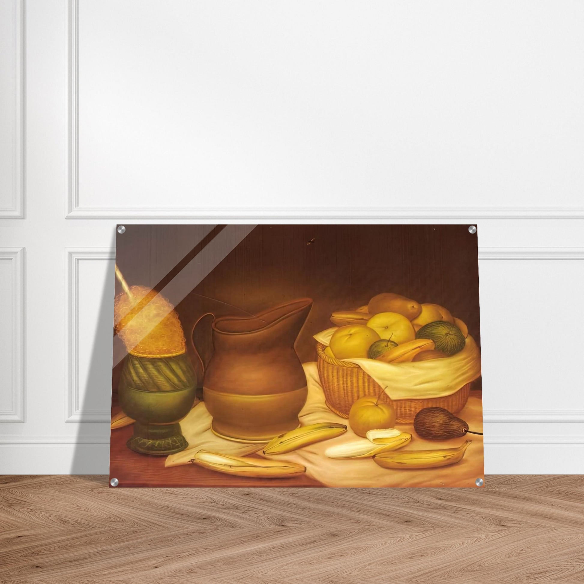 STILL LIFE 2 - Fernando Botero Acrylic Print - 70x100 cm / 28x40″ inches