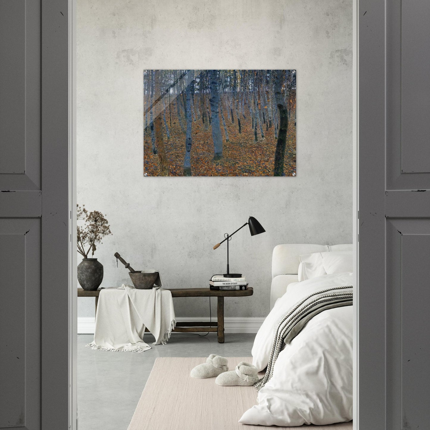 BEECH GROVE I - Gustav Klimt Acrylic Print - 70x100 cm / 28x40″ inches