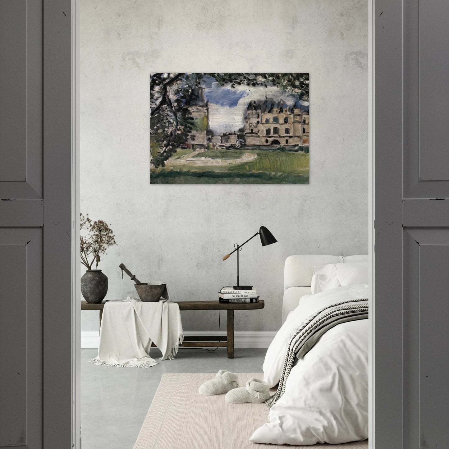 CHATEAU DE CHENONCEAUX 1917 - Henri Matisse Brushed Aluminum Print - 70x100 cm / 28x40 inches | Henri Matisse Aluminum Print | Henri Matisse Prints