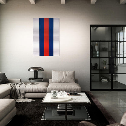 Voice of Fire - Barnett Newman Brushed Aluminum Print - 70x100 cm / 28x40 inches | Barnett Newman Aluminum Print | Barnett Newman Prints