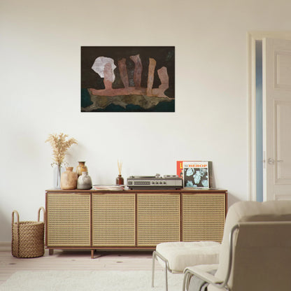 The Sacrifice - 1946 - Theodoros Stamos Brushed Aluminum Print - 70x100 cm / 28x40 inches | Theodoros Stamos Aluminum Print | Theodoros Stamos Prints