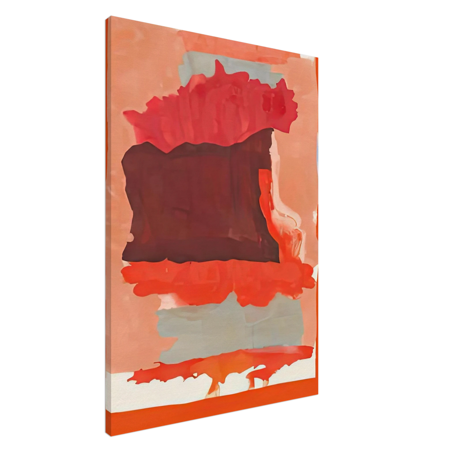 Helen Frankenthaler - Cape Orange, 1964- Wall Art - 30x40 cm / 12x16 inches - Fine Art Poster-canvas - -