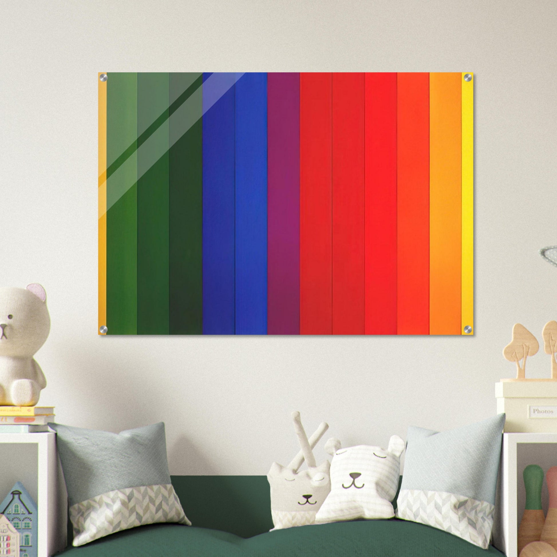 Spectrum III - Ellsworth Kelly Acrylic Print - 70x100 cm / 28x40″ inches | Ellsworth Kelly Wall Art | Ellsworth Kelly Prints