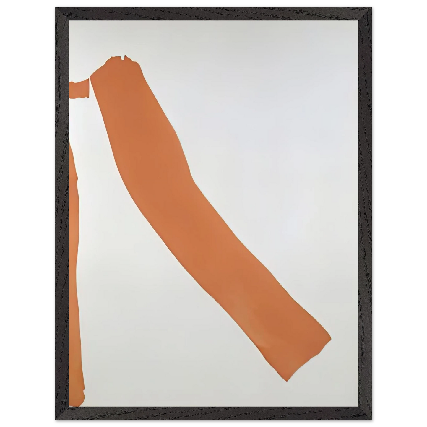 Helen Frankenthaler - Stride, 1969- Wall Art - 21x29.7 cm / 8x12" - Premium Wooden Framed Poster With Fine Art Paper-canvas - White frame