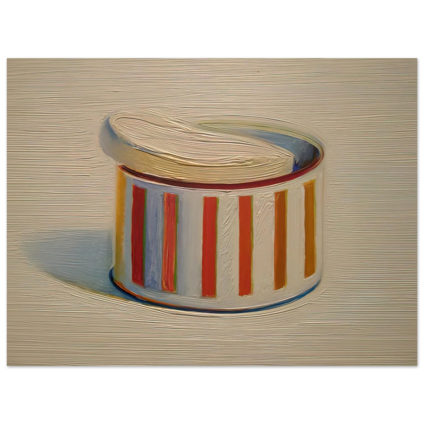 Wayne Thiebaud - Powder with Puff - 1966 Wall Art - 21x29.7 cm / 8x12" - Fine Art Poster - -