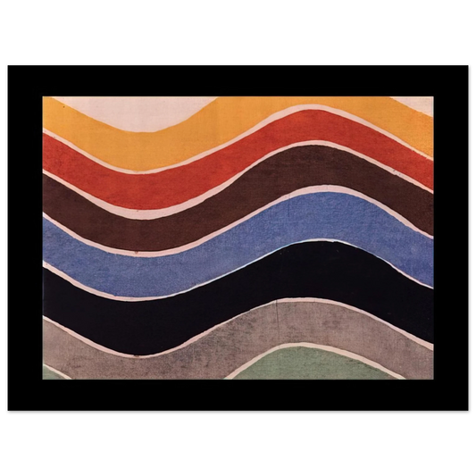 Sonia Delaunay - FABRIC PATTERN 1  75x100 cm / 30x40inches Fine Art Poster