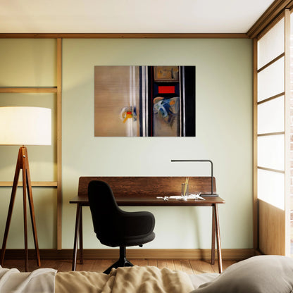 Treasury - Abstract Expressionism - Miriam Schapiro Brushed Aluminum Print - 70x100 cm / 28x40 inches | Miriam Schapiro Aluminum Print | Miriam Schapiro Prints