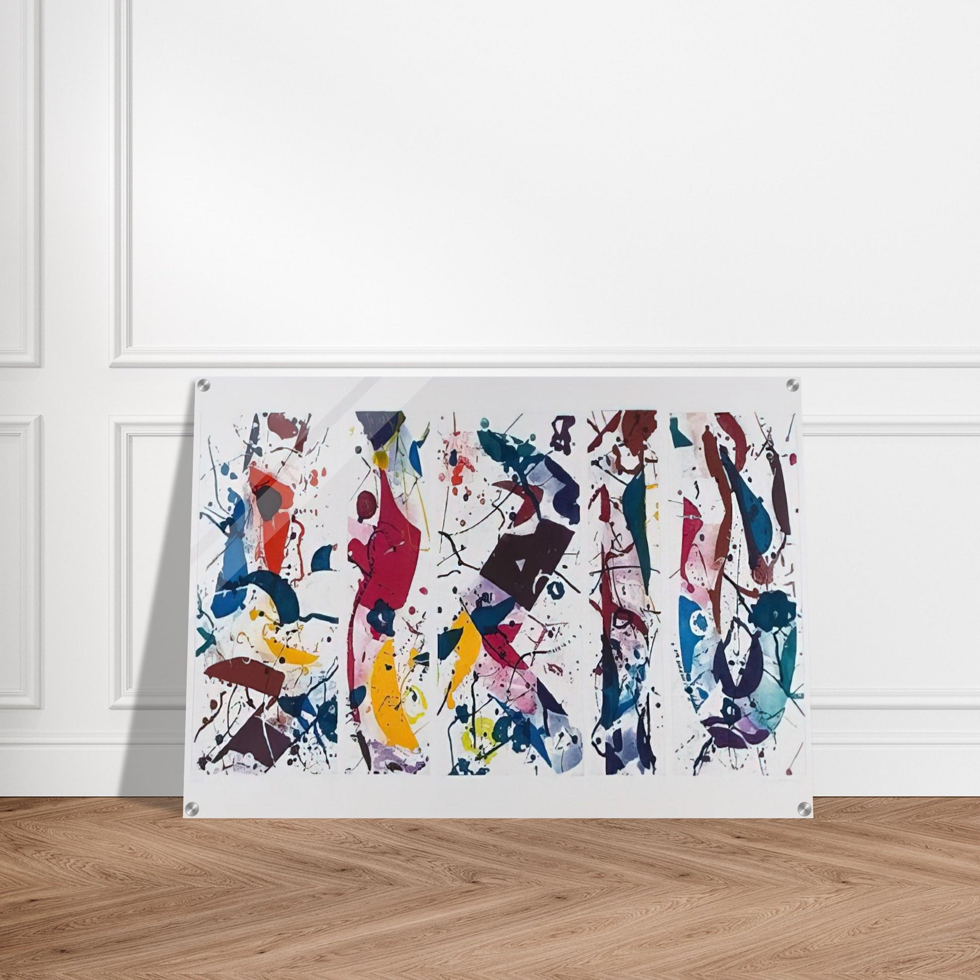 Untitled SFE 020  Lembark I53  - Sam Francis Acrylic Print - 70x100 cm / 28x40″ inches