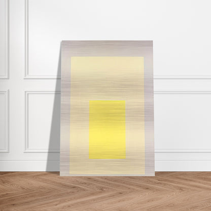 HOMAGE TO THE SQUARE AMALGAMATING 1971 - Josef Albers Brushed Aluminum Print - 70x100 cm / 28x40 inches | Josef Albers Aluminum Print | Josef Albers Prints