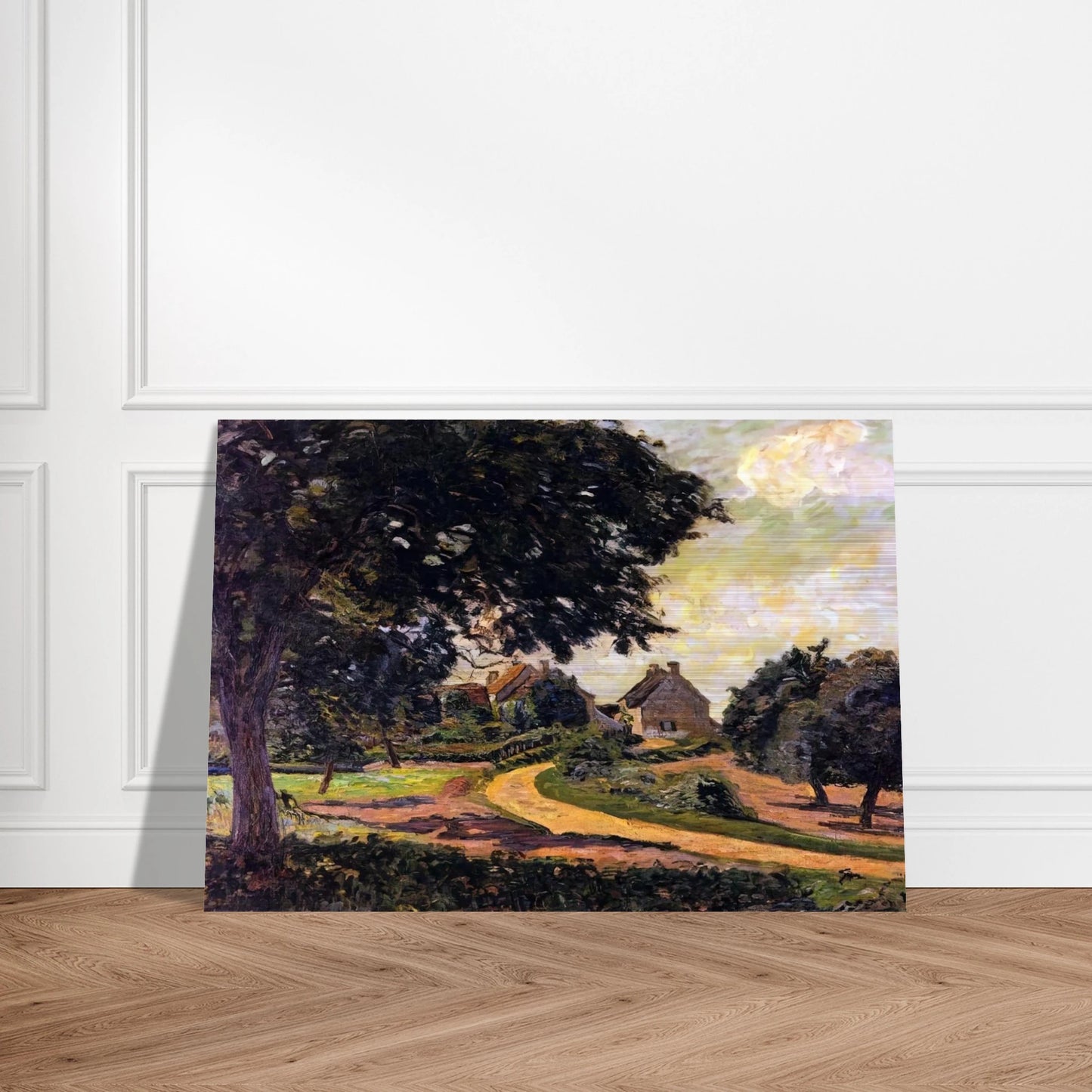 Après la pluie - 1885 - Armand Guillaumin Brushed Aluminum Print - 70x100 cm / 28x40 inches | Armand Guillaumin Aluminum Print | Armand Guillaumin Prints