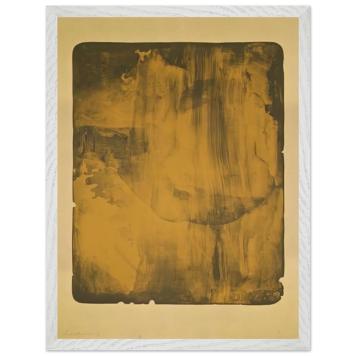 Helen Frankenthaler - Bronze Smoke - 1978 Wall art - A3 (29.7 x 42  cm) - Fine Art Poster - -