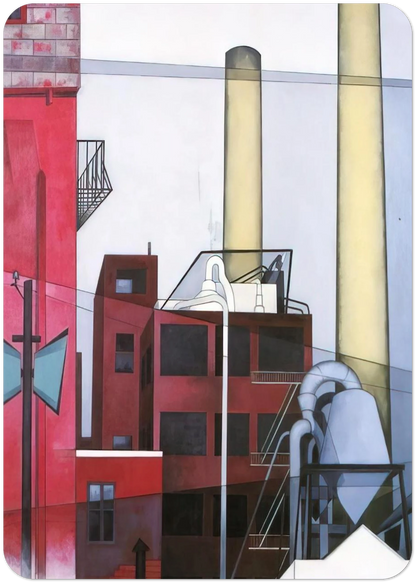 After All - 1933 By Charles Demuth Pack of 10 Post Cards | Charles Demuth Post Cards | A6 (10.5 x 14.8 cm) - 4.1 x 5.8 inches