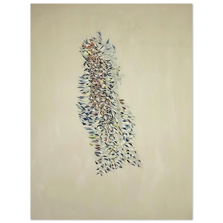 Robert Goodnough - Process Development - 1972  75x100 cm / 30x40inches Fine Art Poster