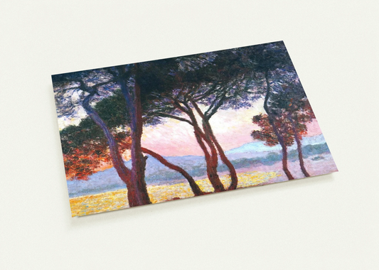 Juan-les-Pins By claude monet Pack of 10 Post Cards | claude monet Post Cards | A6 (10.5 x 14.8 cm) - 4.1 x 5.8 inches